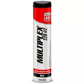 Phillips 66 Multiplex 220 #2 Red Grease NLGI GC-LB 14oz Tube