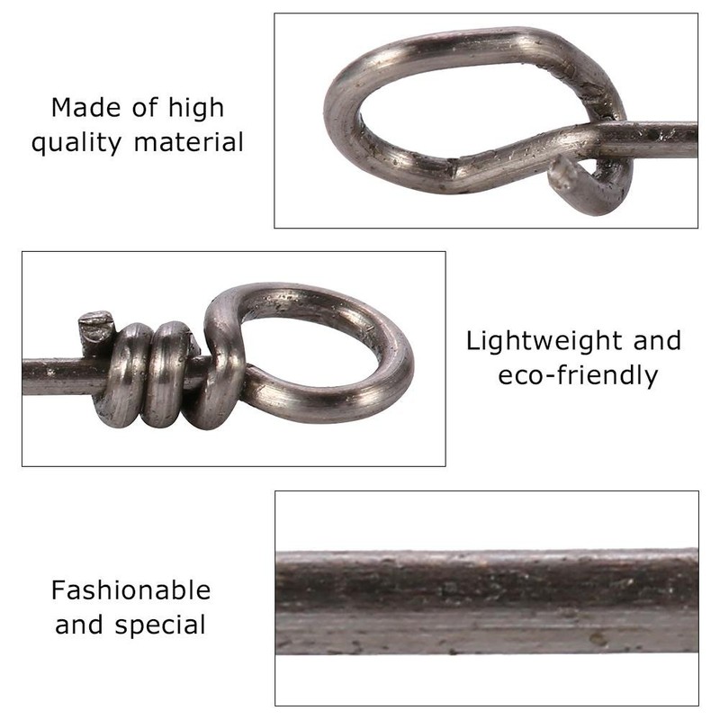 Strength Stainless Steel Quick Connection, 50Pcs Strong Premium Fishing Equipment