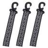 KOYOKOMA 3-Piece Set Reflective Strap, Key Chain, Traffic Safety, Night
