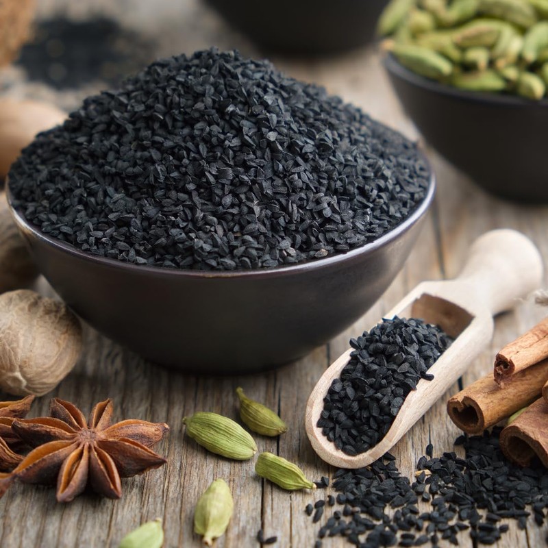 Whole black cumin (250g, 8.8 oz), Nigella seeds, Kalonji, 100%