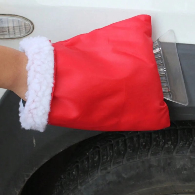 Car Ice Scraper Mitt for Winter – ABS Windshield Snow