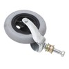 Wheelchair Replacement Wheel Grey 6 Inch PU Inflatable Universal Wheelchair