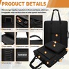 Solar Panel Travel Bag, Padded Portable Solar Panel Storage Bag