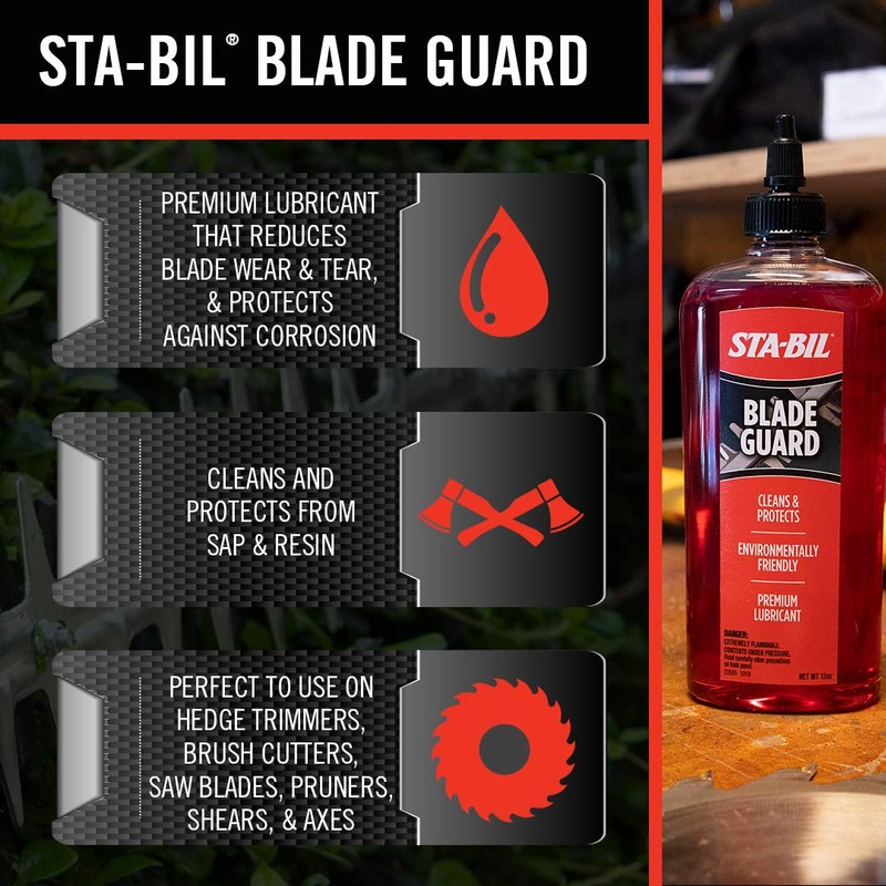 STA-BIL Blade Guard - Premium Lubricant, Helps Maintain Edge, Will