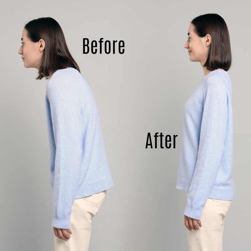 Posture Corrector Brace, Adjustable Back Support