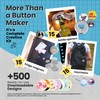 Button Maker Machine – Multiple Size Molds– Pin Maker Machine