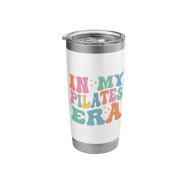 In My Pilates Era, Pilates Instructor Women With Sayings Stainless Steel Insulated Tumbler