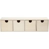 55766 Create Craft - 4 Drawer Box plywood 1pc