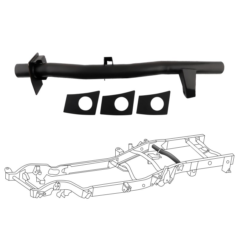 BFO Rear Fuel Tank Support Crossmember For Chevy Silverado/GMC Sierra