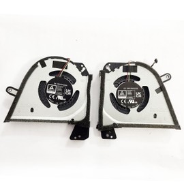 Fleshy Leaf Replacement CPU+GPU Cooling Fan for Asus Rog Zephyrus G16 (2023) GU603V GU603VU GU603VI GU603VV GU603ZI GU603ZU GU603ZV 13NR0BL0T07111 FQAX 13NR0BL0T06111 FQAY