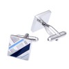 Salutto Mens Simple Series Luxury French Tuxedo Shirt Cufflinks with