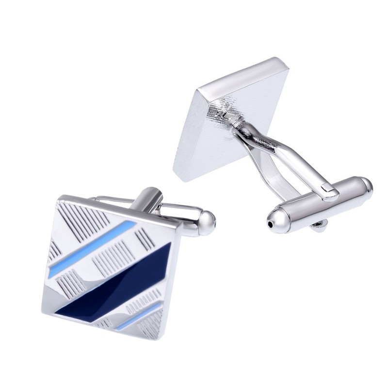 Salutto Mens Simple Series Luxury French Tuxedo Shirt Cufflinks with