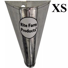Rite Farm Products 4 PACK-EXTRA SMALL- RESTRAINING KILLING KILL PROCESSING CONES QUAIL PIGEON DOVE