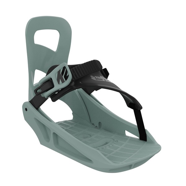 K2 Lil Kat Youth Snowboard Bindings, Jade, XS