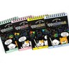 Rainbow Picture Scratch Notebook Silver Rainbow Drawing Play Toddler Scratch