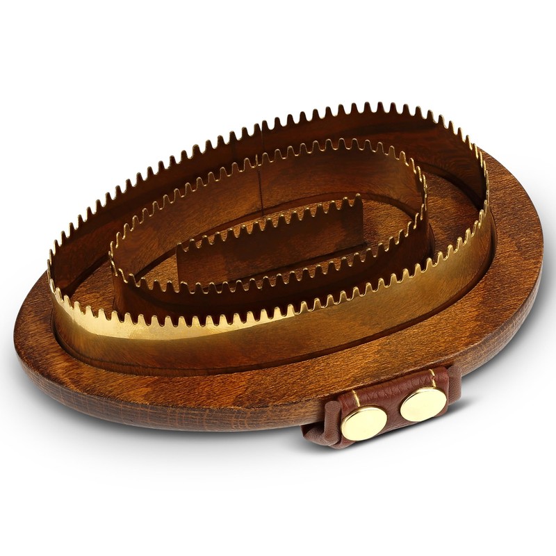 Equimour Metal Curry – Horse Curry with Brass Tines &