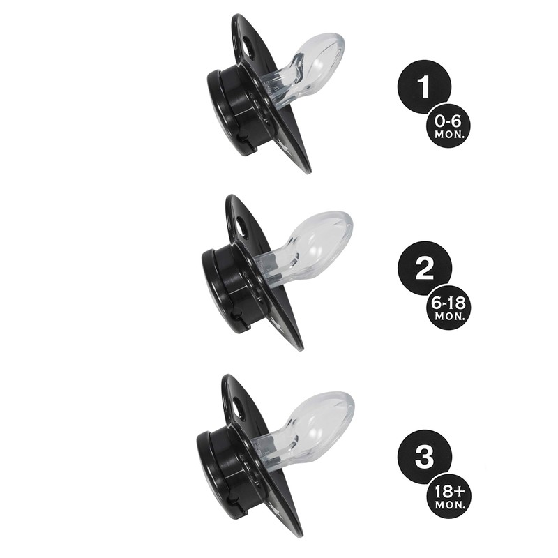 Baby Nova Rockstar Baby Pacifier DX Heart & Wing SS