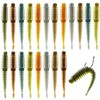 SURALIN Fishing Lure, Rubber Fish, Black Loach Professional Bait, Pike