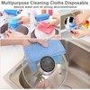 Reusable Cleaning Cloth Roll Kitchen Dish Rags, 2Pcs Dish Cloths
