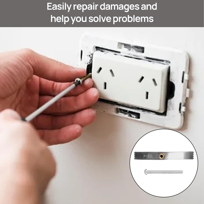 10PCS Back Box Repair Clip, Switch Socket Repair Kit, 86