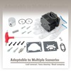 VAINELY 502848701 Cylinder Piston Kit Compatible with Husqvarna 150BF 350BF