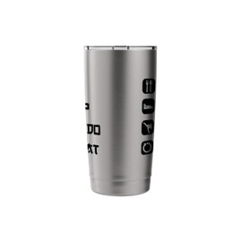 Hapkido | Korean Martial Arts | Eat Sleep Hapkido Repeat Stainless Steel Insulated Tumbler