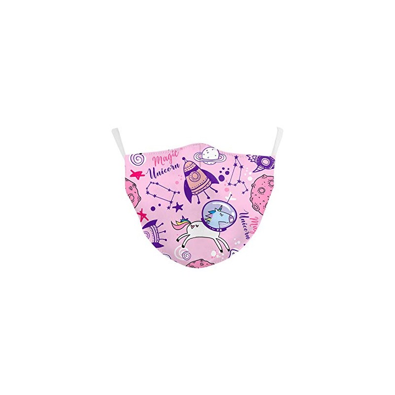Washable Fabric Mask for Children - Unicorn - Various Models