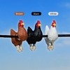 Funny Chicken Earrings - 3D Realistic Mini Chicken Studs, Hen
