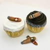 Cigars Cocktail Themed Cupcake Toppers