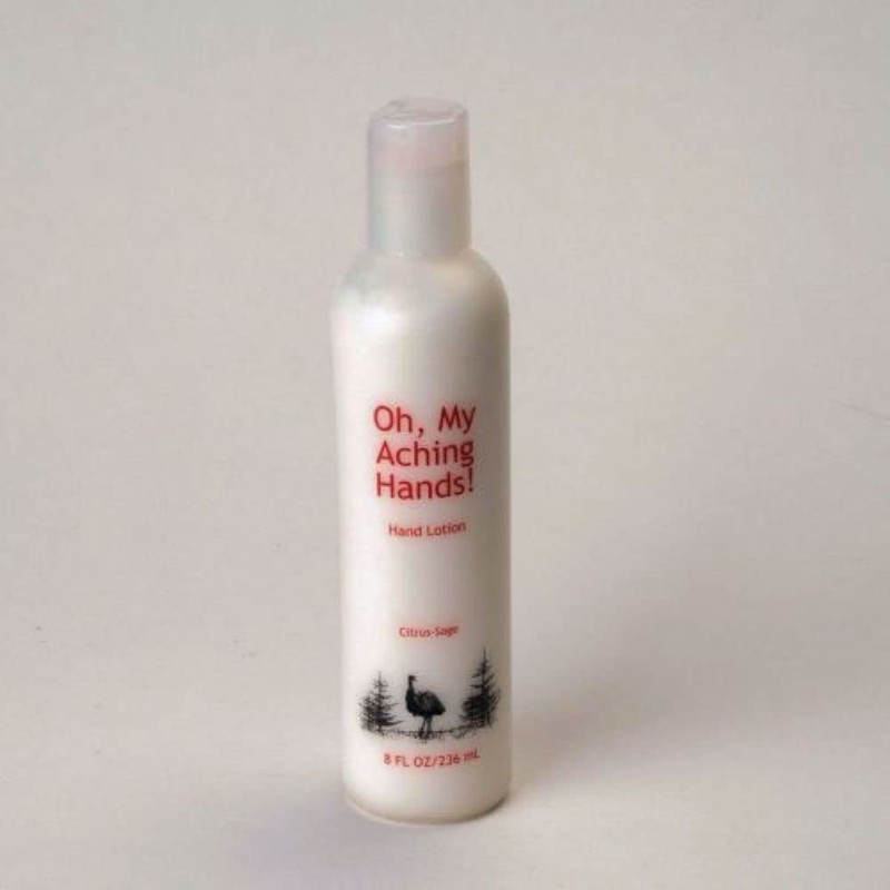 Cedar Ridge Emu Products Hand Lotion - Oh My Aching
