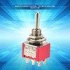 10pcs 3 Position Momentary Toggle Switch, Momentary Toggle Switch ON-Off-ON
