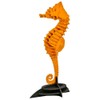PP051-03DA Small Seahorse Orange Paper Puzzle with Dedicated Base