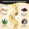 Black Hair Dye Shampoo Tinte Cubrir Canas Hombres Mujeres Cobertura