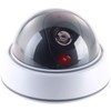 VisorTech Dummy Camera: Dome Surveillance Camera with Transparent Dome and