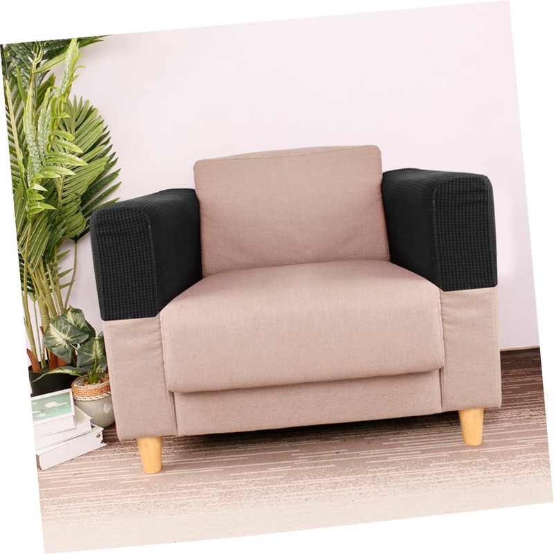 FUNOMOCYA 2sets Lounge Couch Armrest Covers Elastic Sofa Couch Armrest