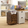 FocusOnHome 3 Drawer Home Office Storage Cabinet, Office Drawer on