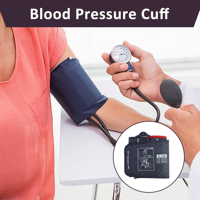 Extra Large Blood Pressure Cuff, 22-52CM Compatible with Omron and