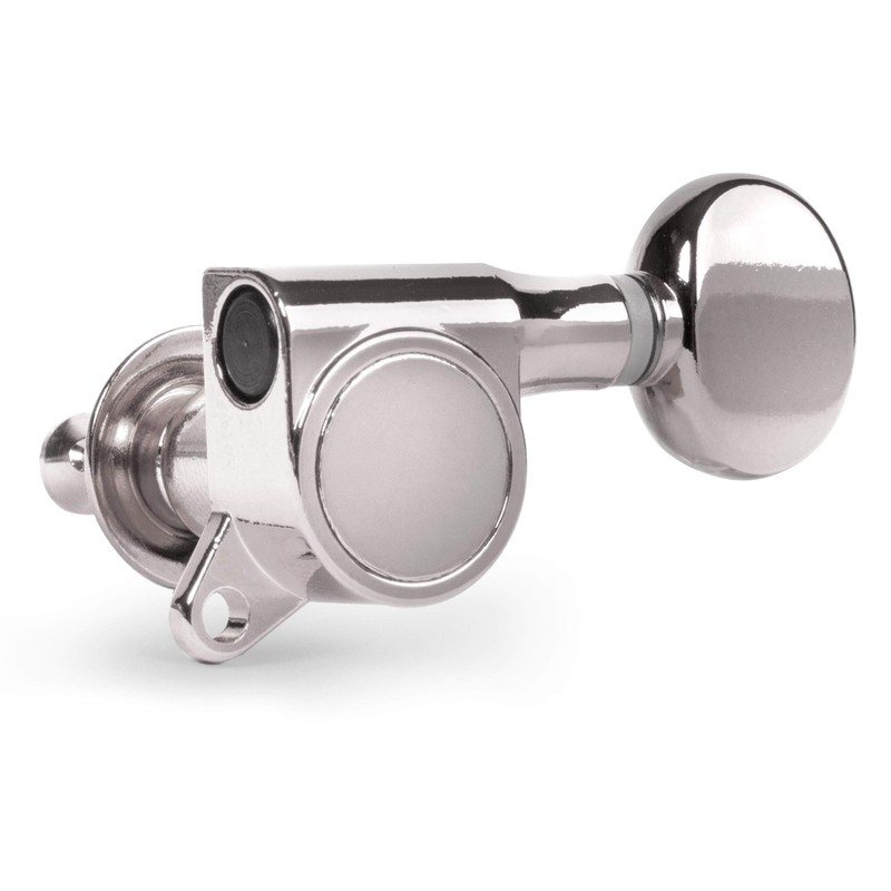 Golden Age Oval Knob 3+3 Tuners, Nickel