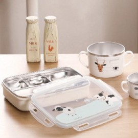 Infant Palm Design Snack Plate & Kitchen Tray Friends