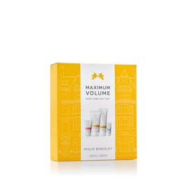 Philip Kingsley | Maximum Volume Hair Care Gift Set | Includes Elasticizer Treatment, Body Building Weightless Shampoo, Body Building Conditioner, Finishing Touch Frizz Fighting Gloss | 4 Set