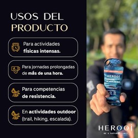 Hidrogel de Agua de Mar Sabor Naranja 10 Sticks de 60 g Gel Energtico para Deportistas Electrolitos Naturales Carbohidratos para Entrenamiento...     