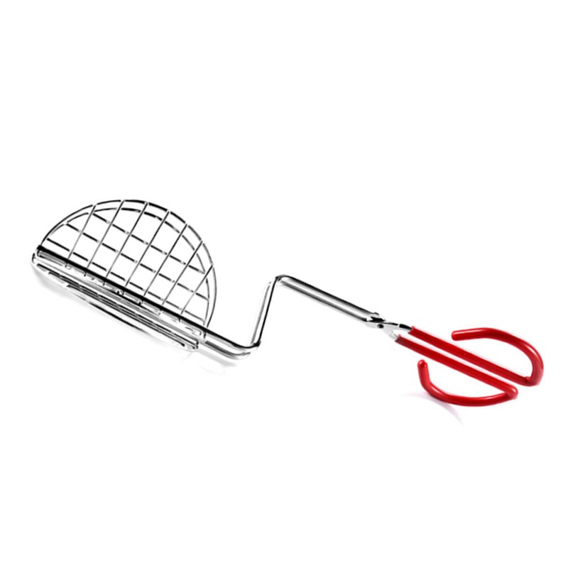 Taco Shell Tong with Long Handle Stainless Steel Taco Press