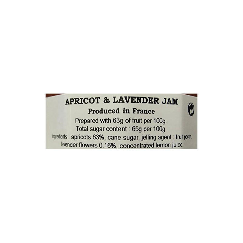 L'Epicurien Apricot and Lavender Jam - 11.65 oz
