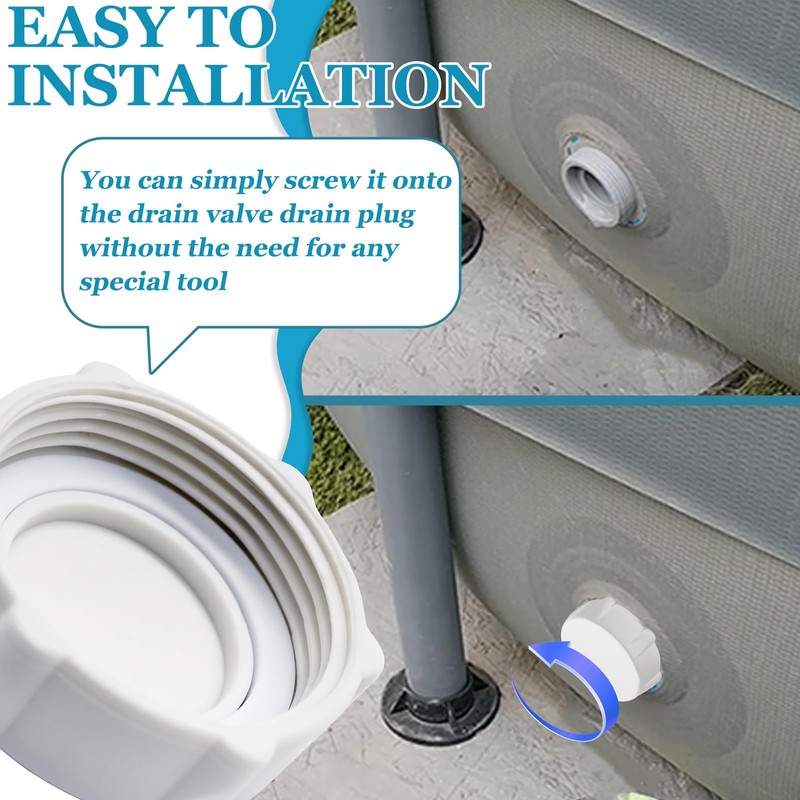 P01006 Replacement Drain Valve Cap for Coleman Swimming Pool Above