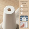DECHOUS 12Pcs Window Blind Wood Cord Pulls: White Decorative Shade