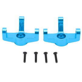 2 Pcs Metal Upgrade Part Aluminium Alloy Durable Excellent Performance Anticorrosion RC Auto Parts for AssemblyBlue