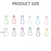 100pcs Bulb Safety Pins,Metal Gourd Pin,Gourd Pear Clips Pins,Stitch Markers