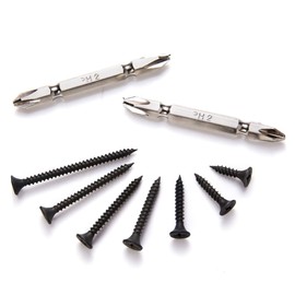 Baluue 282pcs Siding Nail High Strength Metal Screws Head Box Screws for Woodworking Electronics Kit Storage Box