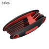 sourcing map 3pcs Folding Hex Key Wrench 5/64"-1/4" SAE 9