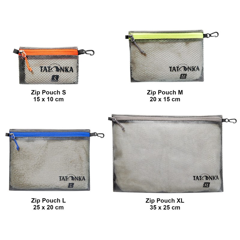 Tatonka Zip Pouch - Flat Storage and Document Bag in